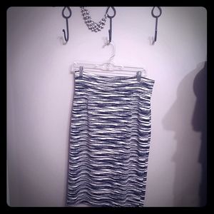 Antonio Melani Jungle print pencil skirt